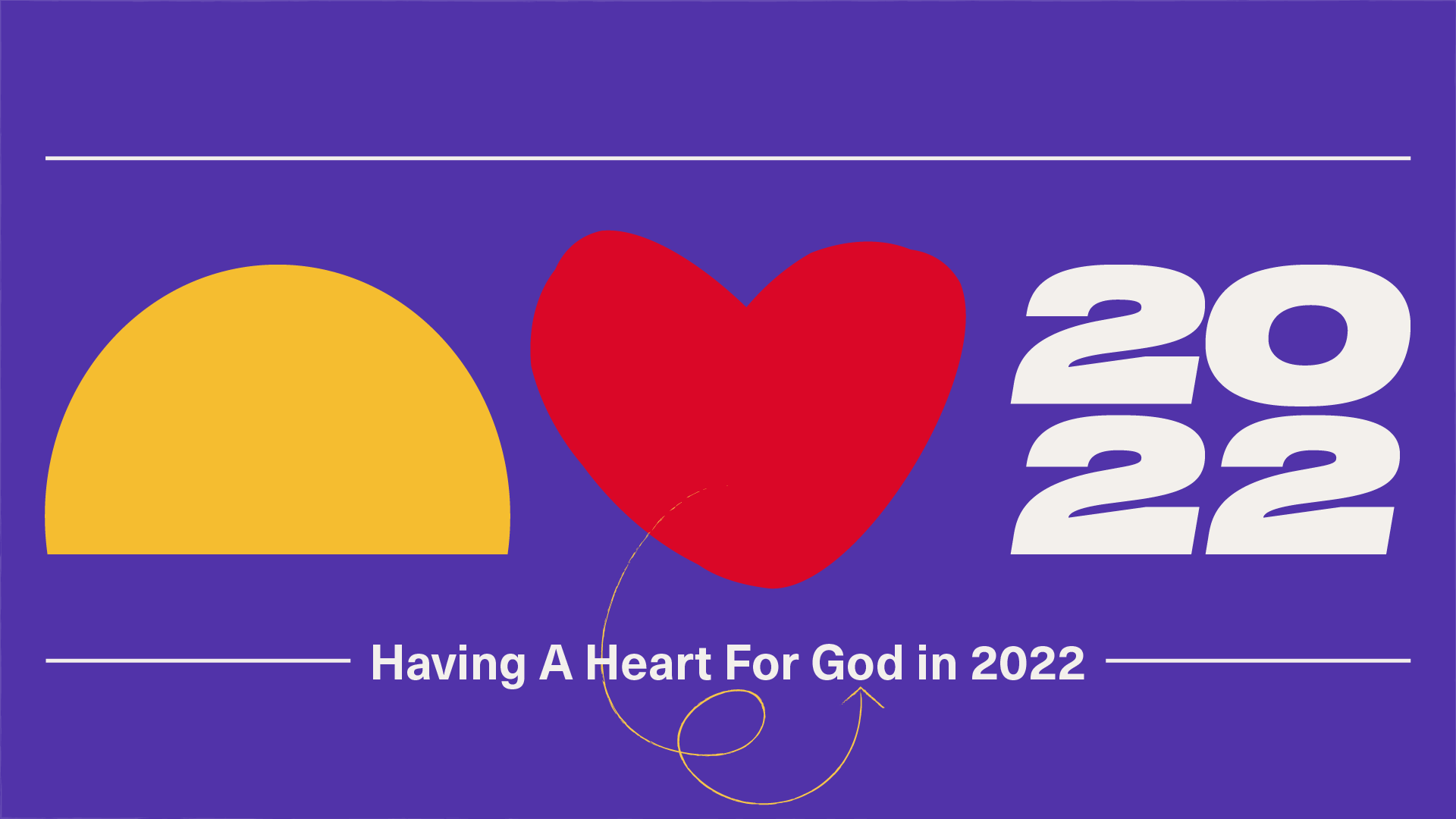Having a Heart For God in 2022 – 11AM