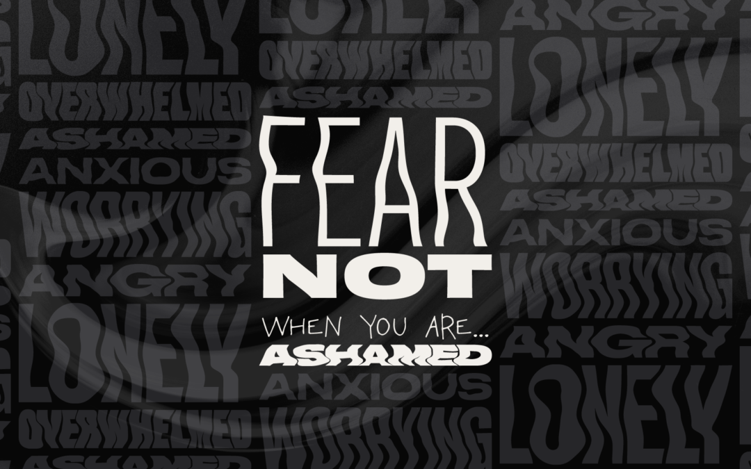 Fear Not! When You Are Ashamed